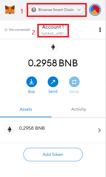 como agregar saldo pancakeswap